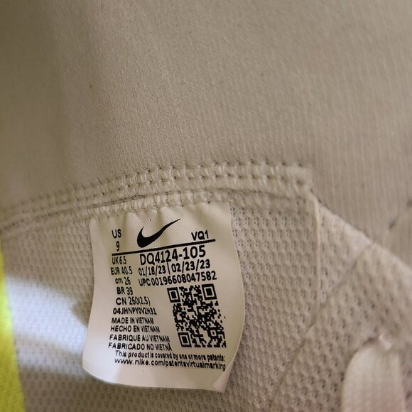 Nike Blazer Mid '77 Next Nature Womens Size 9.5 White Pink Athletic Shoes - Picture 8 of 8